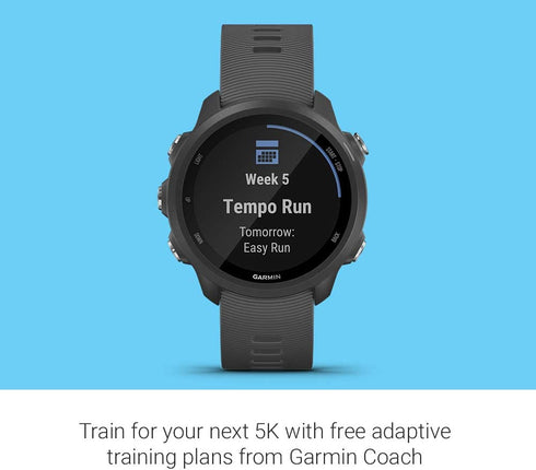 Garmin Forerunner 245 Music, GPS Running Smartwatch with Music and Advanced Dynamics, Black