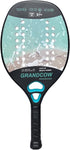Beach Tennis Racket Paddle Rough Face Carbon Fiber Frame with EVA Core