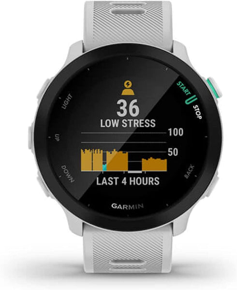 Garmin Forerunner 55, GPS Running Watch with Daily Suggested Workouts, Up to 2 weeks of Battery Life, Aqua