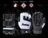 Franklin Sports Youth Flex Batting Gloves Black/White Youth Medium