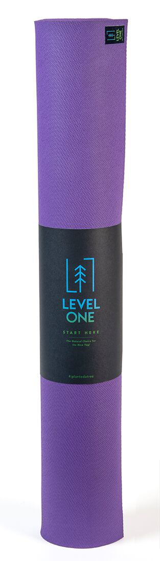 JadeYoga Level 1 Mat (4mm thick) Classic Purple