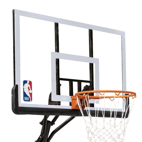 NBA 50" Portable Basketball Hoop with Polycarbonate Backboard