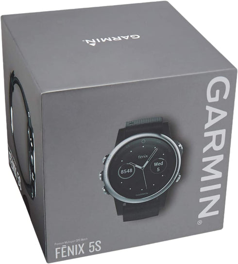 Garmin fēnix 5, Premium and Rugged Multisport GPS Smartwatch, Slate Gray/Black Band, 47 MM