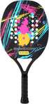 GRANDCOW Beach Tennis Paddle Racket Carbon Fiber with EVA Memory Foam Core Tennis Padel