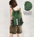 BeeGreen Drawstring Backpack Bag with Shoe Compartment String Cinch Sackpack for Unisex