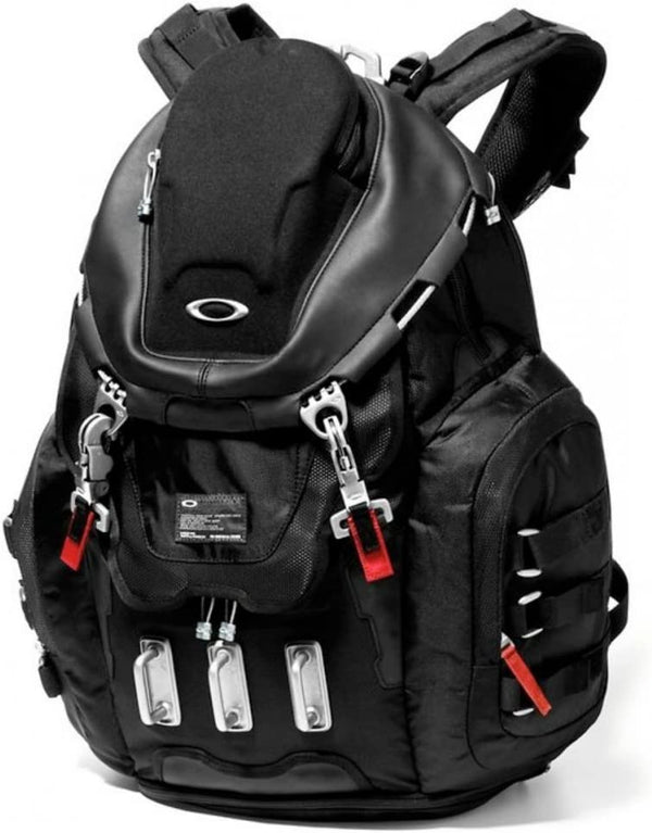 Oakley Men's Kitchen Sink Backpack, Black/Red, One Size