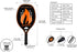 Beach Tennis Paddle Racket Racquet Carbon Frame with Soft EVA core New Model