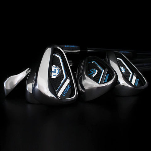 LAZRUS Premium Golf Irons Individual or Golf Irons Set for Men (4,5,6,7,8,9,PW) or Driving Irons (2&3) Right or Left Hand Steel Shaft Regular Flex Golf Clubs