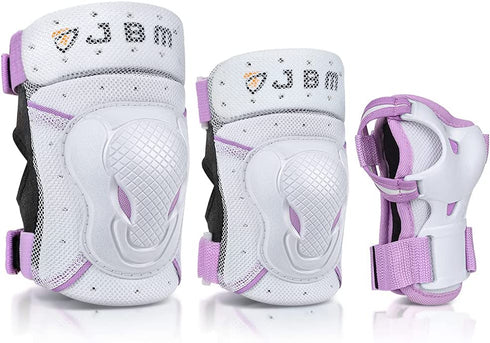 JBM BMX Knee and Elbow Pads with Wrist Guards Elbow and Knee Pads Adult Skateboard Pads Adult Elbow Knee Pads