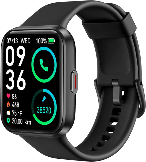 SKG Smartwatch with Alexa Built-in & Bluetooth,1.69" Fitness Tracker with IP68 Waterproof, 60+ Sports, Heart Rate SpO2 Monitor, V7 Pro