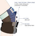 Dark Lightning Adult/Youth/Junior Knee Pads Elbow Pads Wrist Guards 3 in 1 Protective Gear
