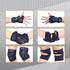 JBM BMX Knee and Elbow Pads with Wrist Guards Elbow and Knee Pads Adult Skateboard Pads Adult Elbow Knee Pads