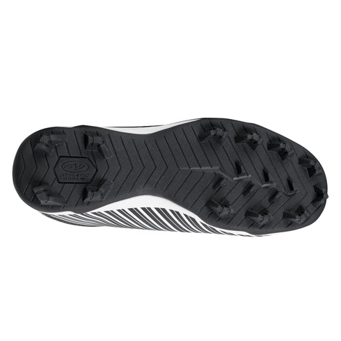 Athletic Works Youth Boys Football Cleats, Black Kids Size 1