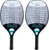 Beach Tennis Racket Paddle Rough Face Carbon Fiber Frame with EVA Core