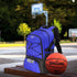 WOLT | Basketball Backpack Large Sports Bag with Separate Ball holder & Shoes compartment, Best for Basketball, Soccer, Volleyball, Swim, Gym, Travel