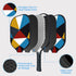 OVISBAI Pickleball Paddles Set of 2 Fiberglass Surface Paddleswith 4 Pickleball Balls, 2 Racquets, 2 Pickleball Ball Retriever, 1 Carry Bag
