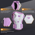 JBM BMX Knee and Elbow Pads with Wrist Guards Elbow and Knee Pads Adult Skateboard Pads Adult Elbow Knee Pads