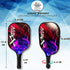 HitsX Pickleball Paddles, Graphite Pickleball Paddles Set of 2 Pickleball Racquet 4 Balls 1 Portable Bag