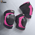 JBM Adult/Child Knee Pads Elbow Pads Wrist Guards 3 in 1 Protective Gear Set for Multi Sports Skateboarding Inline Roller Skating Cycling