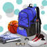 WOLT | Basketball Backpack Large Sports Bag with Separate Ball holder & Shoes compartment, Best for Basketball, Soccer, Volleyball, Swim, Gym, Travel