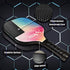 HitsX Pickleball Paddles, Graphite Pickleball Paddles Set of 2 Pickleball Racquet 4 Balls 1 Portable Bag