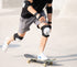 SKATEWIZ Skateboard Protective Gear Set Elbow Pads Roller Derby and Knee Pads Skating