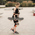 SKATEWIZ Skateboard Pads Adult [6pc] Shield Elbow Pads and Wrist Guards Protective Gear