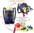 BeeGreen Beach Bag Folding Into Pouch Boxing Equipment Mesh Backpack Drawstring Backpack for Kids Swimming Pool Sports
