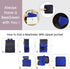 BeeGreen Beach Bag Folding Into Pouch Boxing Equipment Mesh Backpack Drawstring Backpack for Kids Swimming Pool Sports