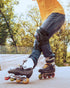 Dark Lightning Adult/Youth/Junior Knee Pads Elbow Pads Wrist Guards 3 in 1 Protective Gear
