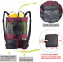 BeeGreen Beach Bag Folding Into Pouch Boxing Equipment Mesh Backpack Drawstring Backpack for Kids Swimming Pool Sports