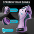 SKATEWIZ Skateboard Protective Gear Set Elbow Pads Roller Derby and Knee Pads Skating