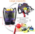 BeeGreen Beach Bag Folding Into Pouch Boxing Equipment Mesh Backpack Drawstring Backpack for Kids Swimming Pool Sports