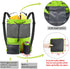 BeeGreen Beach Bag Folding Into Pouch Boxing Equipment Mesh Backpack Drawstring Backpack for Kids Swimming Pool Sports