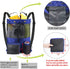 BeeGreen Beach Bag Folding Into Pouch Boxing Equipment Mesh Backpack Drawstring Backpack for Kids Swimming Pool Sports