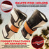 SKATEWIZ Skateboard Pads Adult [6pc] Shield Elbow Pads and Wrist Guards Protective Gear