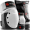 SKATEWIZ Skateboard Pads Adult [6pc] Shield Elbow Pads and Wrist Guards Protective Gear