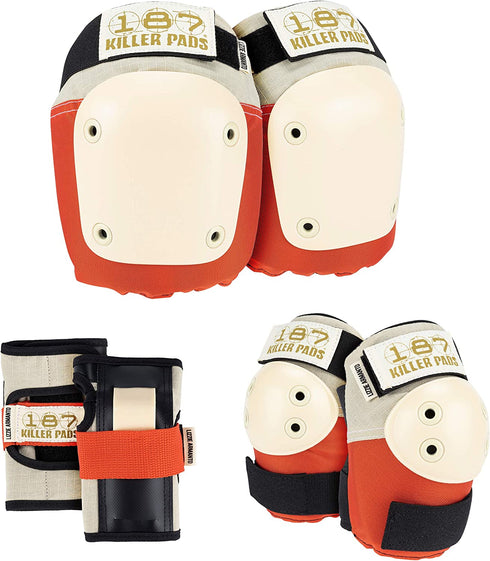 187 Killer Pads Skateboarding Knee Pads, Elbow Pads, and Wrist Guards