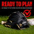 Franklin Sports ProFlex Baseball Softball Glove - Baseball + Fastpitch Softball Outfield Mitt - Left Handed Throw