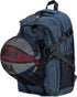 Widfre Basketball Backpack with USB Charging Port, Durable Men's Laptop Backpack for Outdoor with Ball Compartment (Gray)
