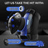 SKATEWIZ Skateboard Protective Gear Set Elbow Pads Roller Derby and Knee Pads Skating