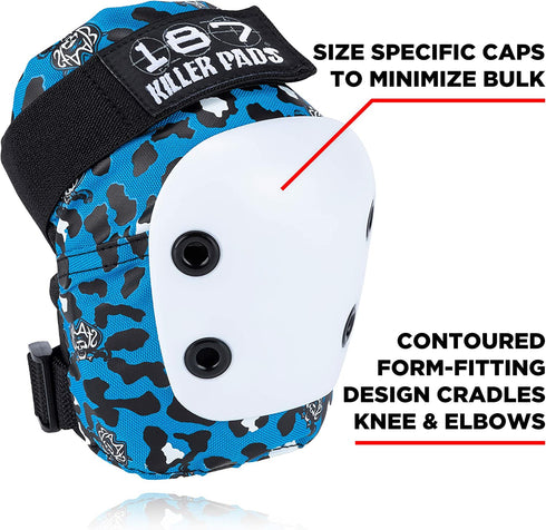 187 Killer Pads Skateboarding Knee Pads, Elbow Pads, and Wrist Guards