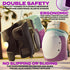 SKATEWIZ Skateboard Pads Adult [6pc] Shield Elbow Pads and Wrist Guards Protective Gear