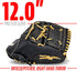 Franklin Sports ProFlex Baseball Softball Glove - Baseball + Fastpitch Softball Outfield Mitt - Left Handed Throw