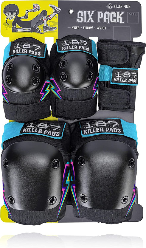 187 Killer Pads Skateboarding Knee Pads, Elbow Pads, and Wrist Guards