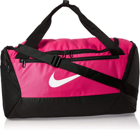 Nike Brasilia Small Duffel-9.0, Black/Black/White, One Size