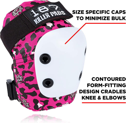 187 Killer Pads Skateboarding Knee Pads, Elbow Pads, and Wrist Guards