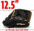 Franklin Sports ProFlex Baseball Softball Glove - Baseball + Fastpitch Softball Outfield Mitt - Left Handed Throw