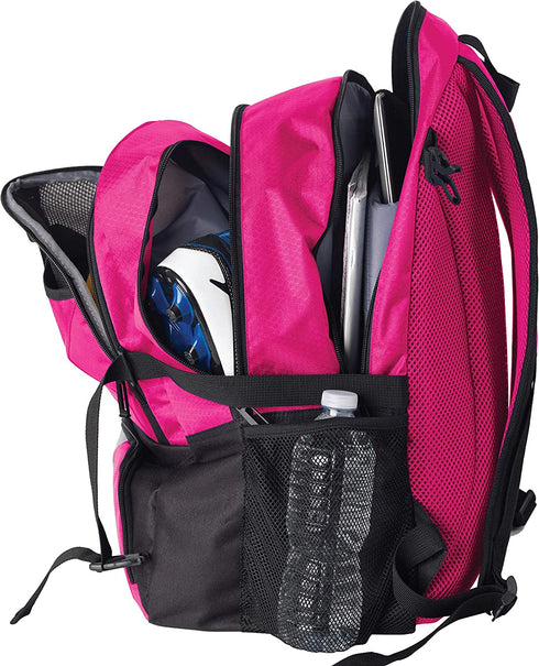 Athletico National Soccer Bag - Backpack for Soccer, Basketball & Football Includes Separate Cleat and Ball Holder