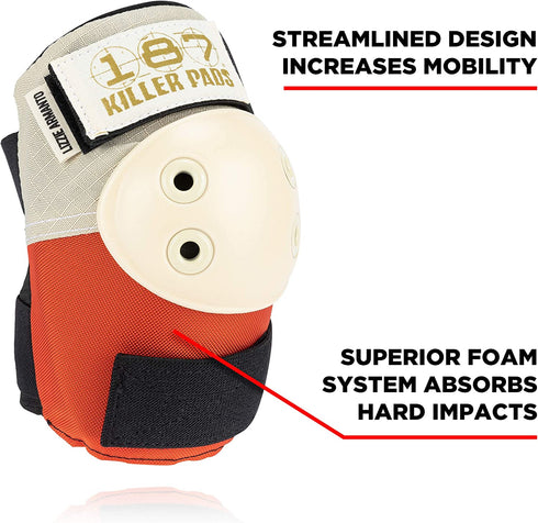 187 Killer Pads Skateboarding Knee Pads, Elbow Pads, and Wrist Guards
